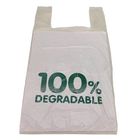 Белые хозяйственные сумки компоста 80L Biodegradable пластиковые