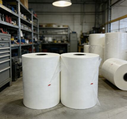 Прозрачная пленка для термоламинирования BOPP с клеем EVA из Кореи и шириной до 2200 мм для повышенной защиты