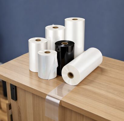 Ламминационная пленка с блеском толщиной 95-105 микрон, текстурой кожи и гладкой замороженной отделкой для повышения долговечности и визуальной привлекательности