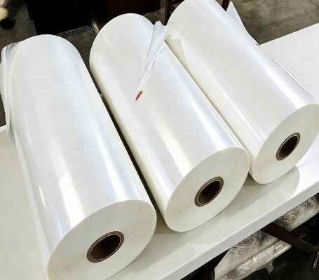 Прозрачная горячая ламинирующая пленка 4-30 микрон влагостойкая для печати и упаковки