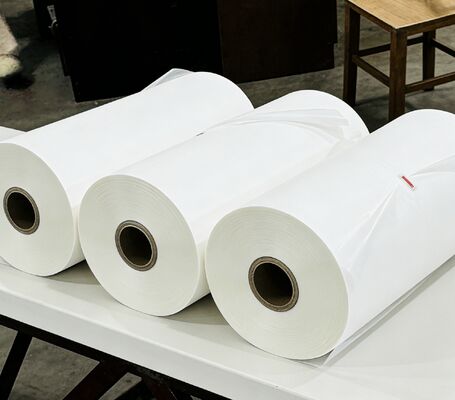 100% ЭВА из Кореи Сверкающая ламинирующая пленка с текстурой кожи и толщиной 95-105 микронов для долговечной упаковки