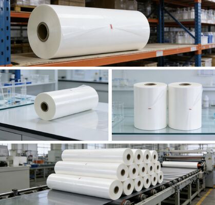 Устойчивая к влаге пленка для термоламинирования ПЭТ с температурной стойкостью до 130 °C и настраиваемой длиной на рулон