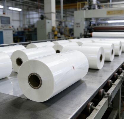 Устойчивая к влаге пленка для термоламинирования ПЭТ с теплоактивным клеем и блестящей отделкой для упаковки