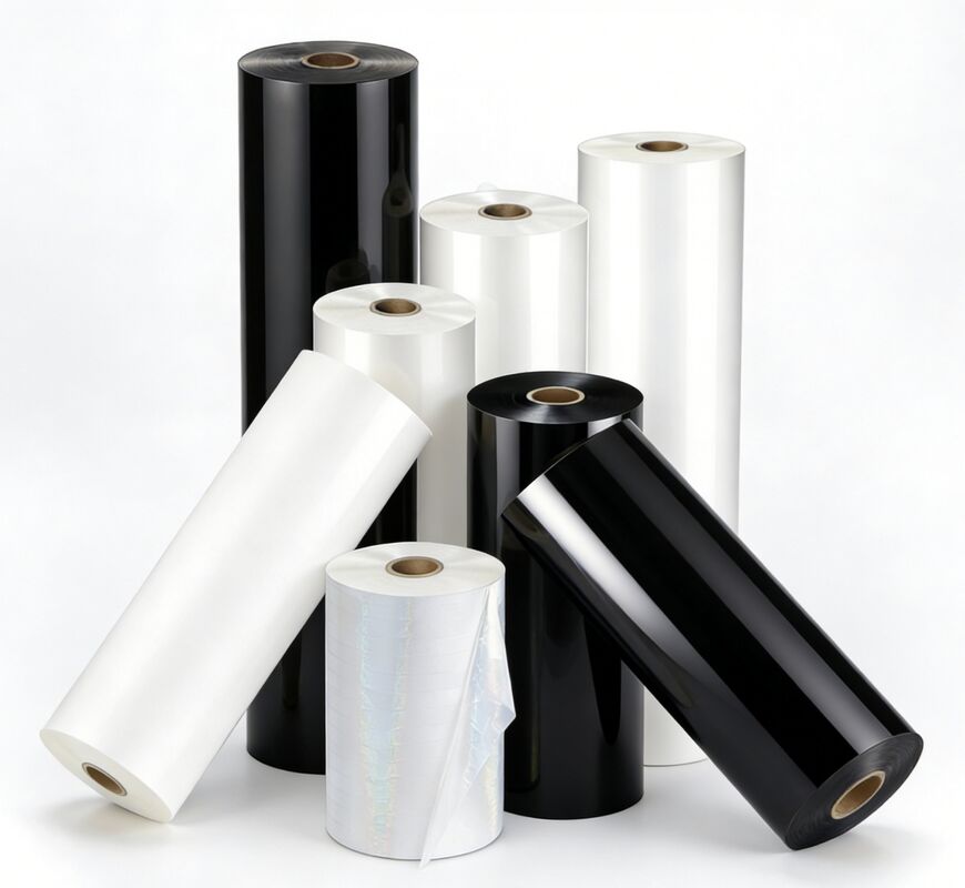 Ламминационная пленка с текстурой кожи с 100% клеем EVA из Кореи и толщиной 95-105 микрон для премиальной упаковки