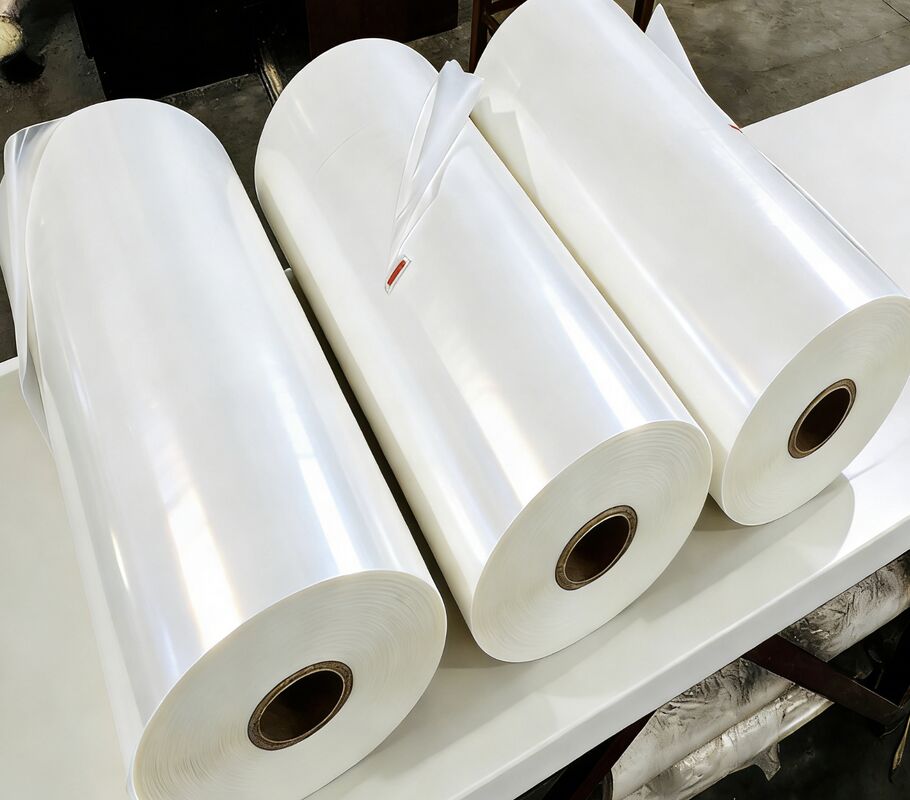Прозрачная горячая ламинирующая пленка 4-30 микрон влагостойкая для печати и упаковки