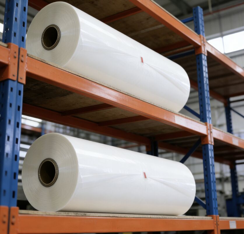 Металлизированная пленка ПЭТ с 1 дюймовой основной трубкой для теплопередачи и упаковки продуктов питания, подходящая для четкого визуального вида