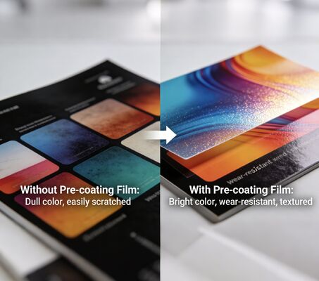 Ламмирующая пленка с прочностью на растяжение 50 МПа с клеем EVA из Кореи и сертификацией пищевого качества