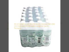 Термоусадочная пленка из полиэтилена (PE) толщиной 30–200 микрон, шириной 100–2000 мм и длиной 30–1000 метров для надежной упаковки