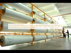 Неотражающая бархатистая текстура, пузырьковая термоклеевая ламинационная пленка для премиальной цифровой ламинации