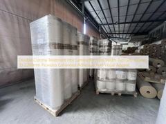 Пленка для горячего ламинирования с двойной коронной обработкой, ширина обычно от 100 мм до 2200 мм, обеспечивает улучшенную адгезию и визуальную привлекательность