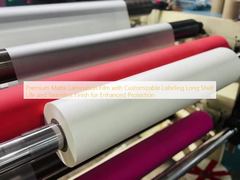 Премиальная матовая ламинационная пленка с возможностью персонализации этикеток, длительным сроком хранения и безупречным покрытием для усиленной защиты